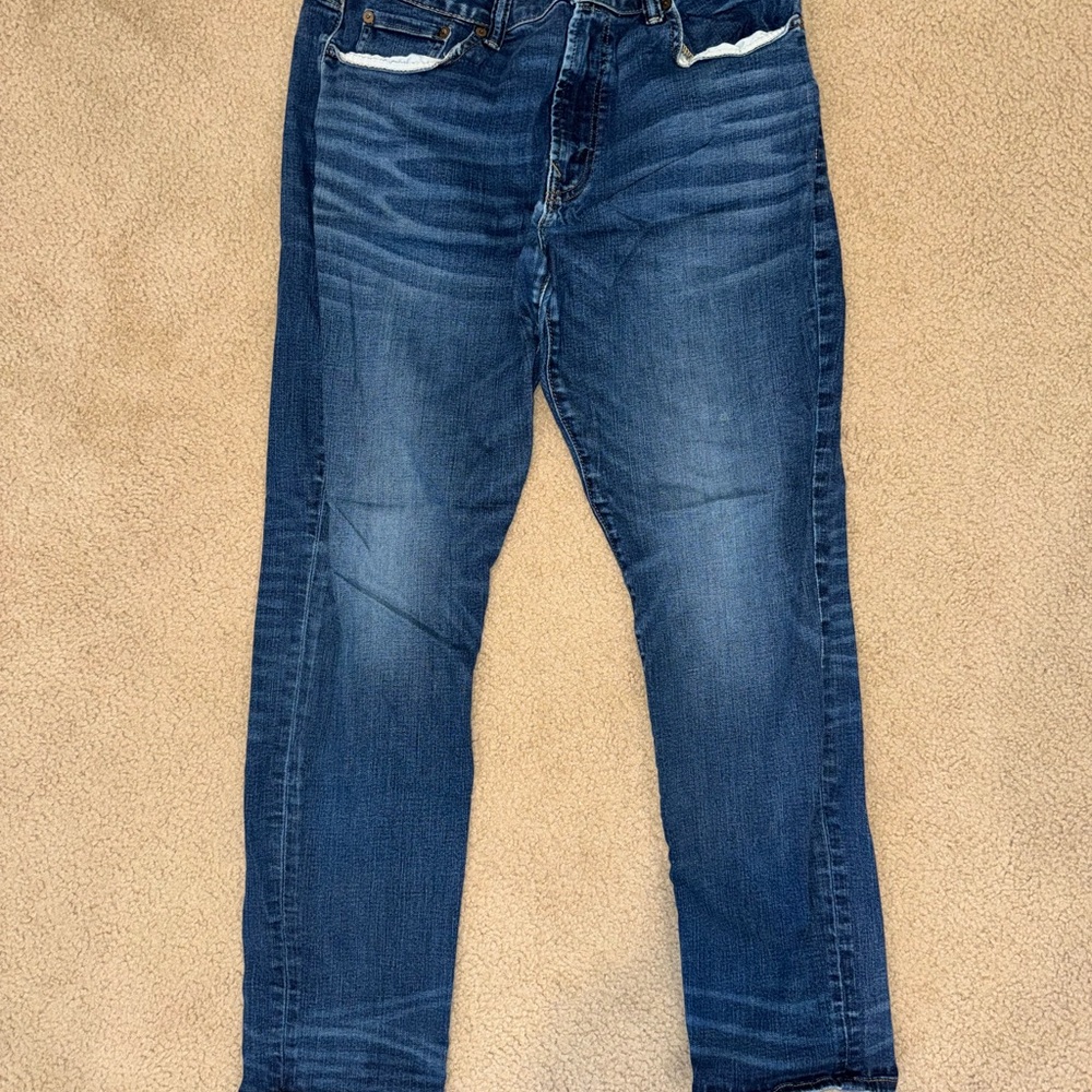 Men’s American Eagle Outfitters Blue Relaxed Jeans